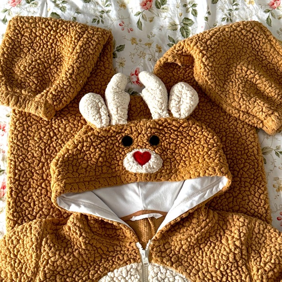 Bluenotes Deer Christmas Costume Onesie Size Small - Picture 1 of 8